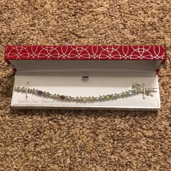 Kohl's Jewelry Brand New Genuine Stone Diamond Accent Bracelet